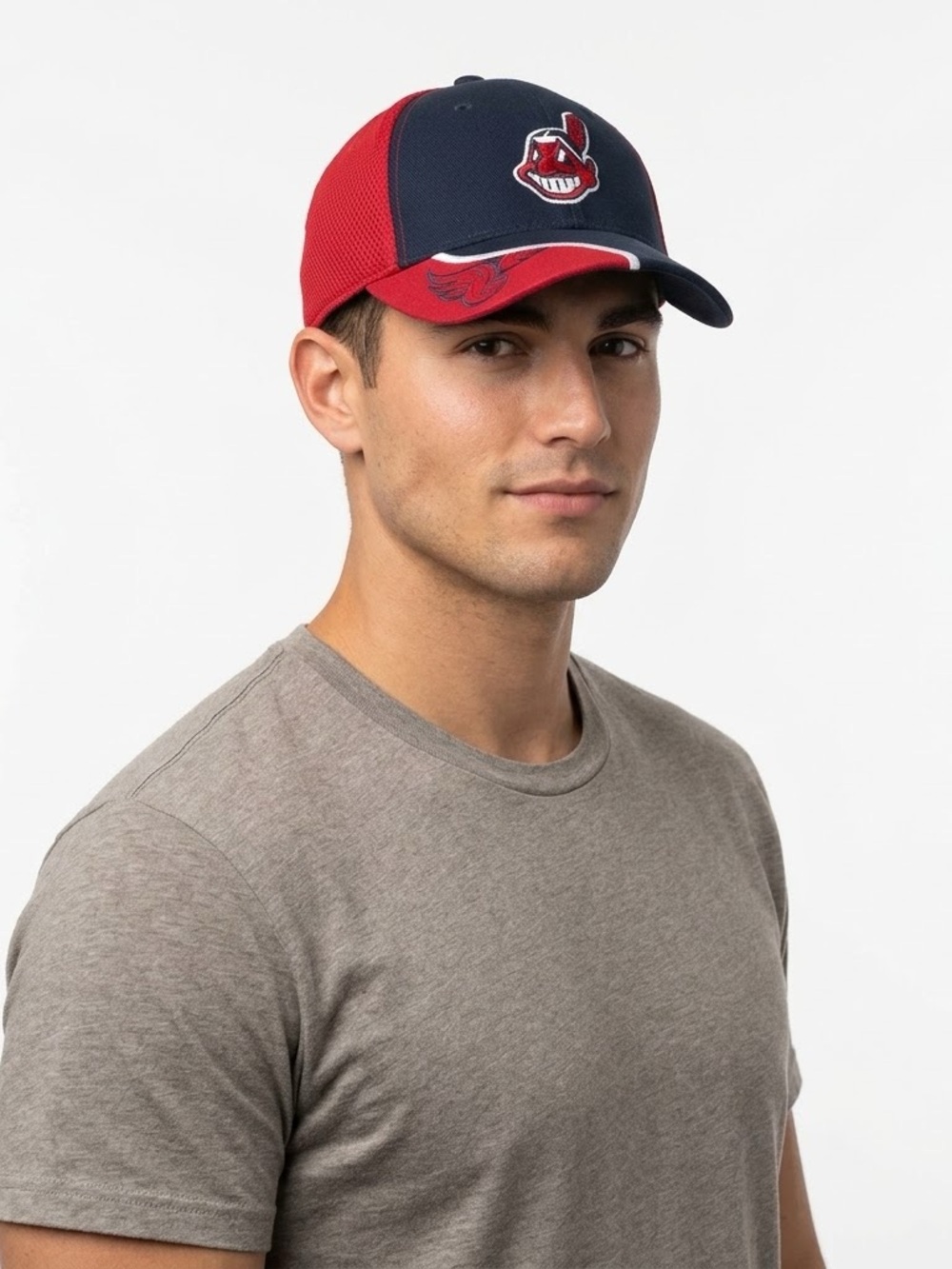 Vintage CLE Indians Kids Hat Fan Favorite MLB Genuine Merchandise Chief Wahoo